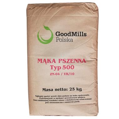 Mąka pszenna typ 500 25kg - GOODMILLS